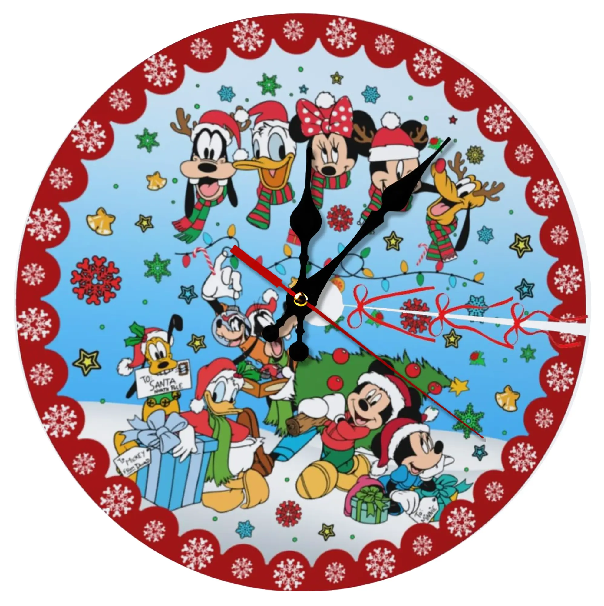 Silent Round Wall Clock – Modern & Stylish DIY Design, Durable Wood Construction, Easy To Install – Perfect For Office, Bedroom, Living Room, And More